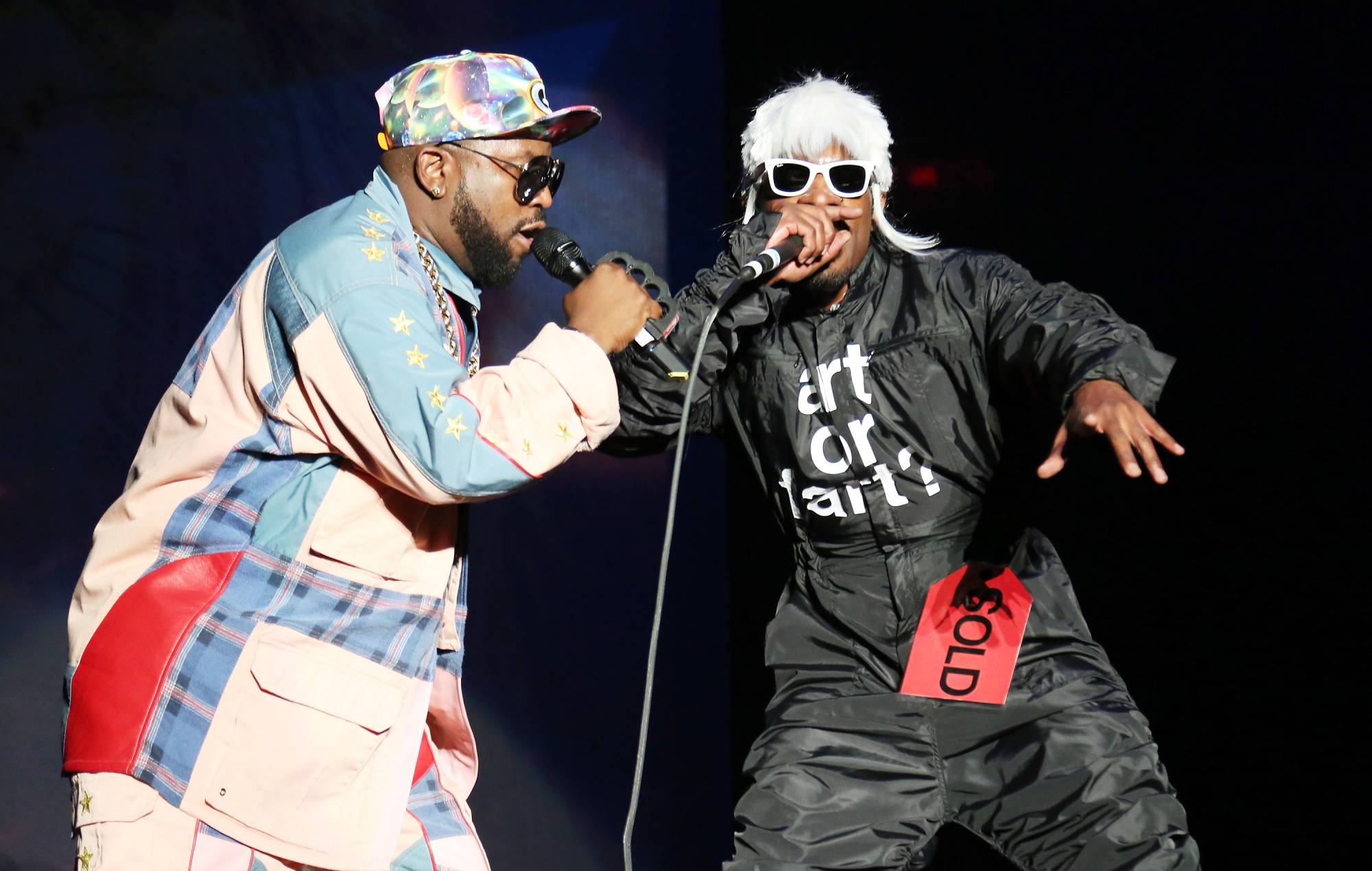 OutKast performs during the first day of the 2014 Governor's Ball Music Festival on Randall's Island on June 6, 2014 in New York City. (Photo by Taylor Hill/WireImage for Governor's Ball Music Festival)