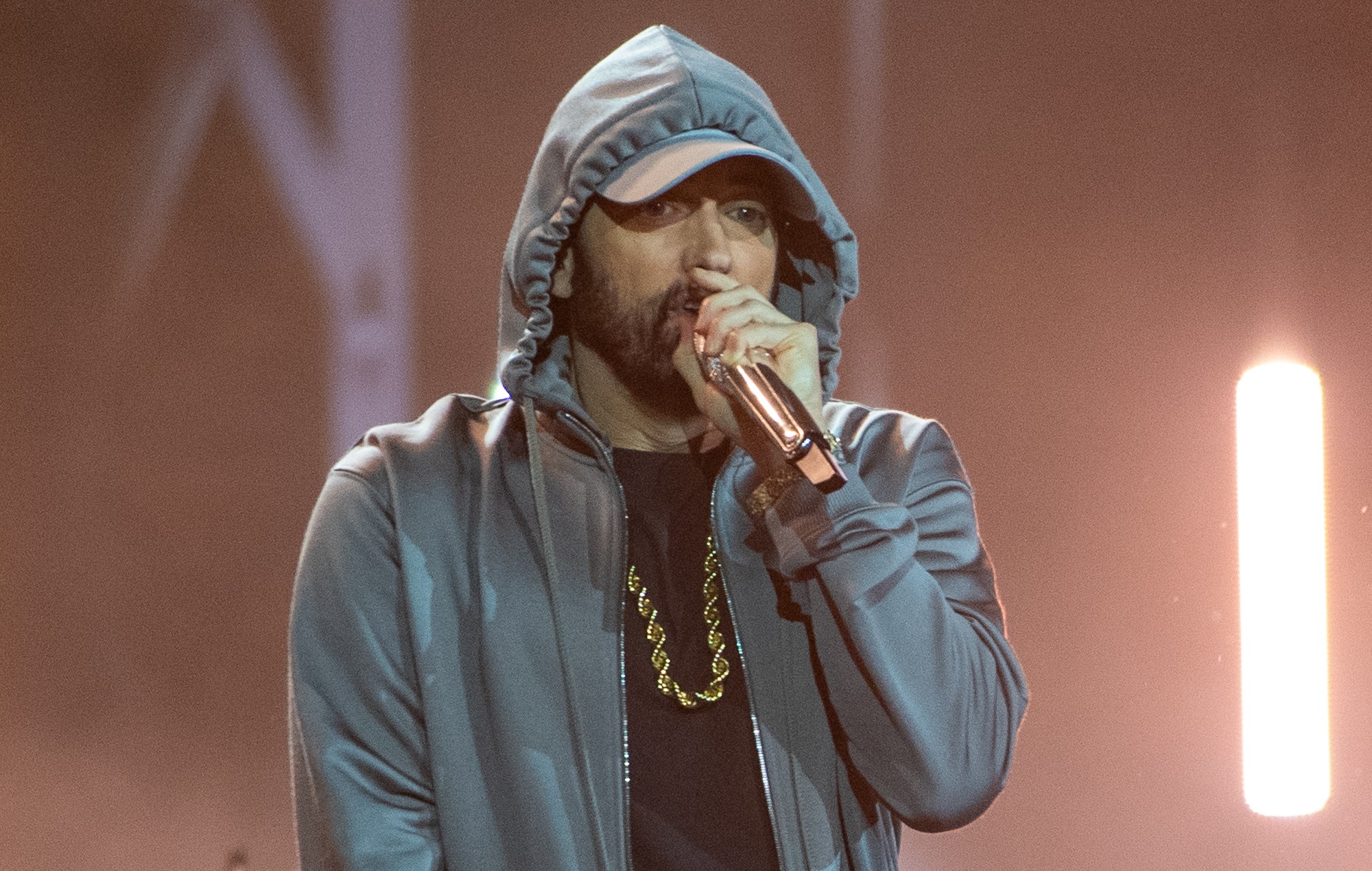 Eminem performing live