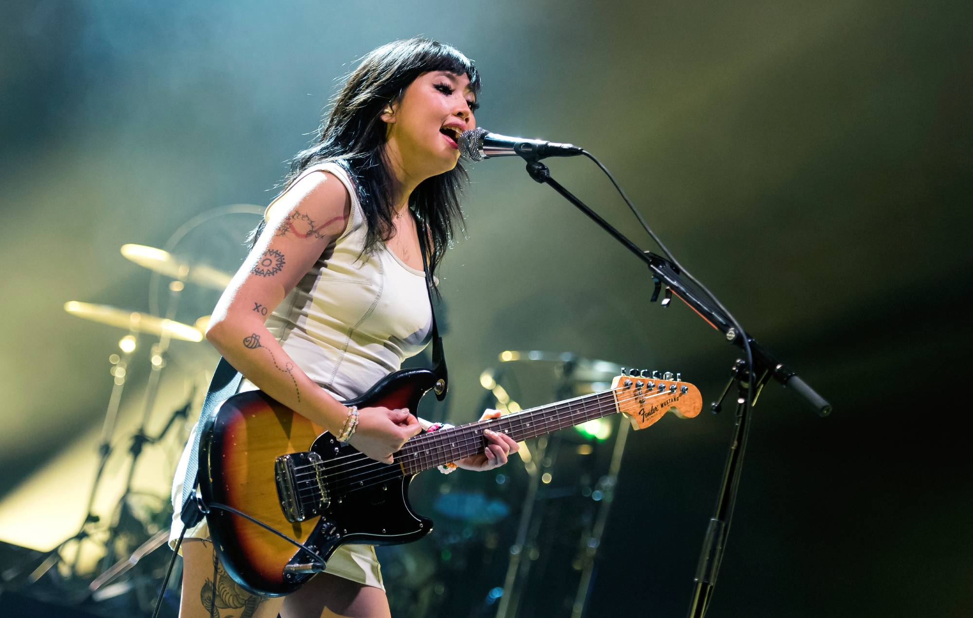 Beabadoobee performs at the O2 Academy Brixton on October 19, 2022 in London, England. (Photo by Matthew Baker/Getty Images)