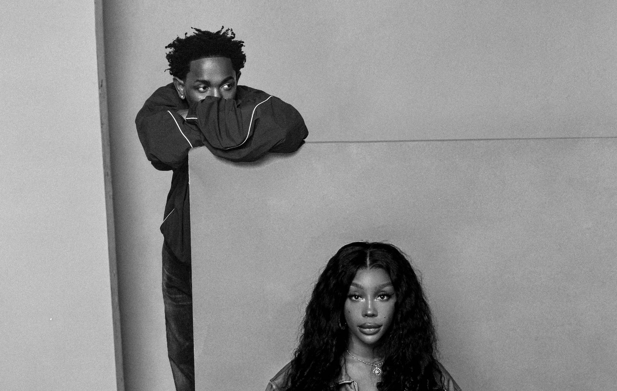 Kendrick Lamar and SZA. Photo: Andre D. Wagner.