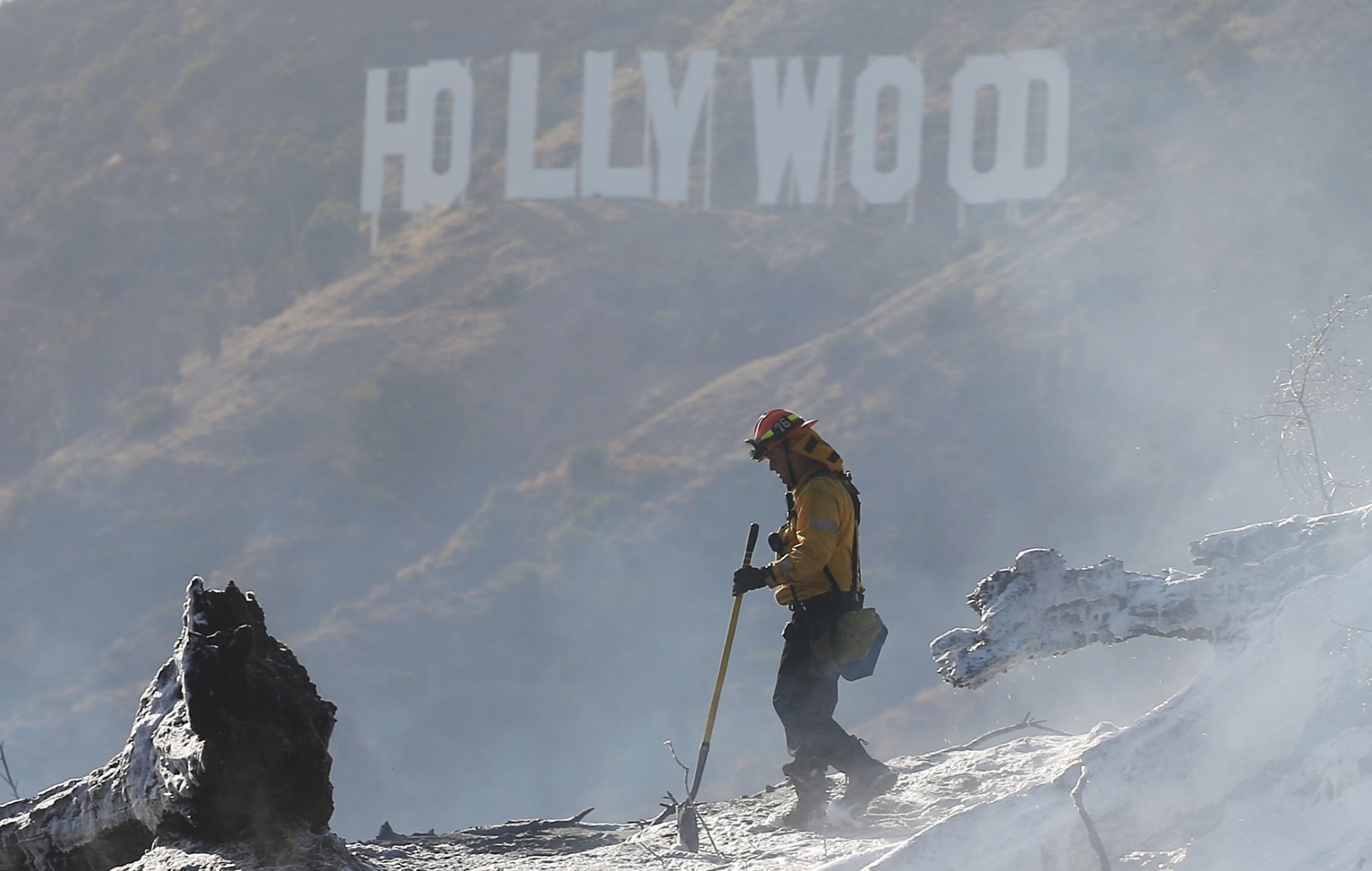 Hollywood wildfires