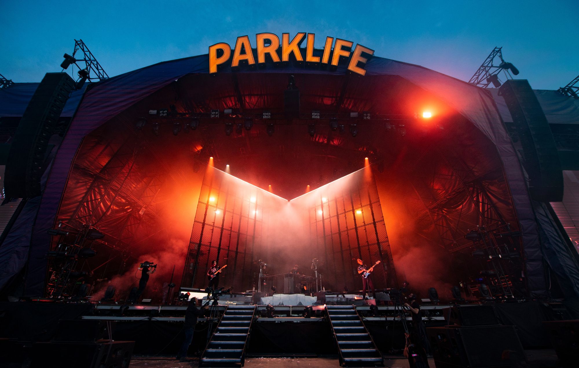 XX performance on the Parklife stage in 2018