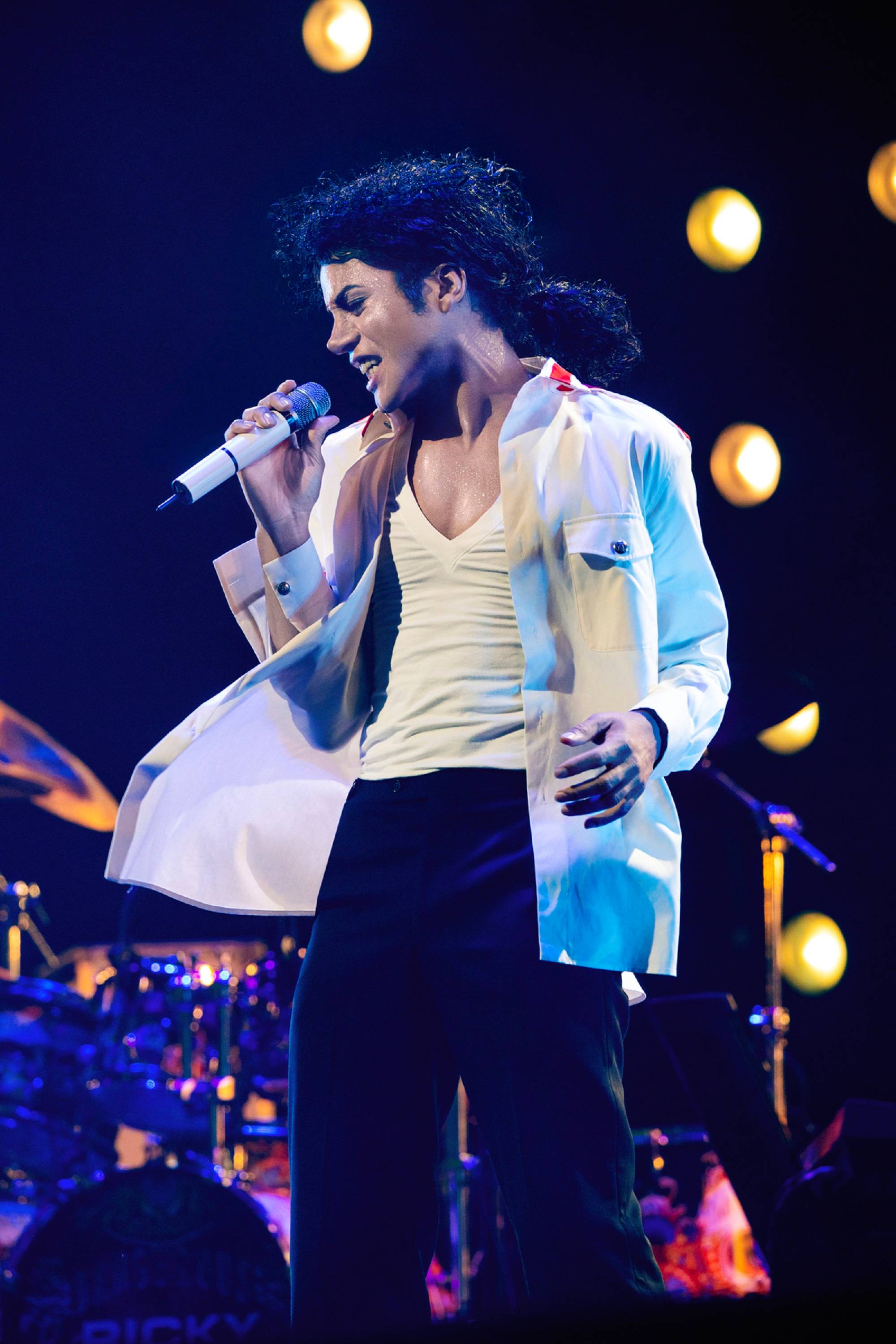 Jaafar Jackson as Michael Jackson in the movie 'Michael'