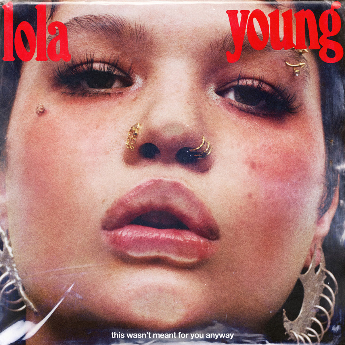 Lola Young's 'This Wasn't Mean For You Anyway' album cover, press photo