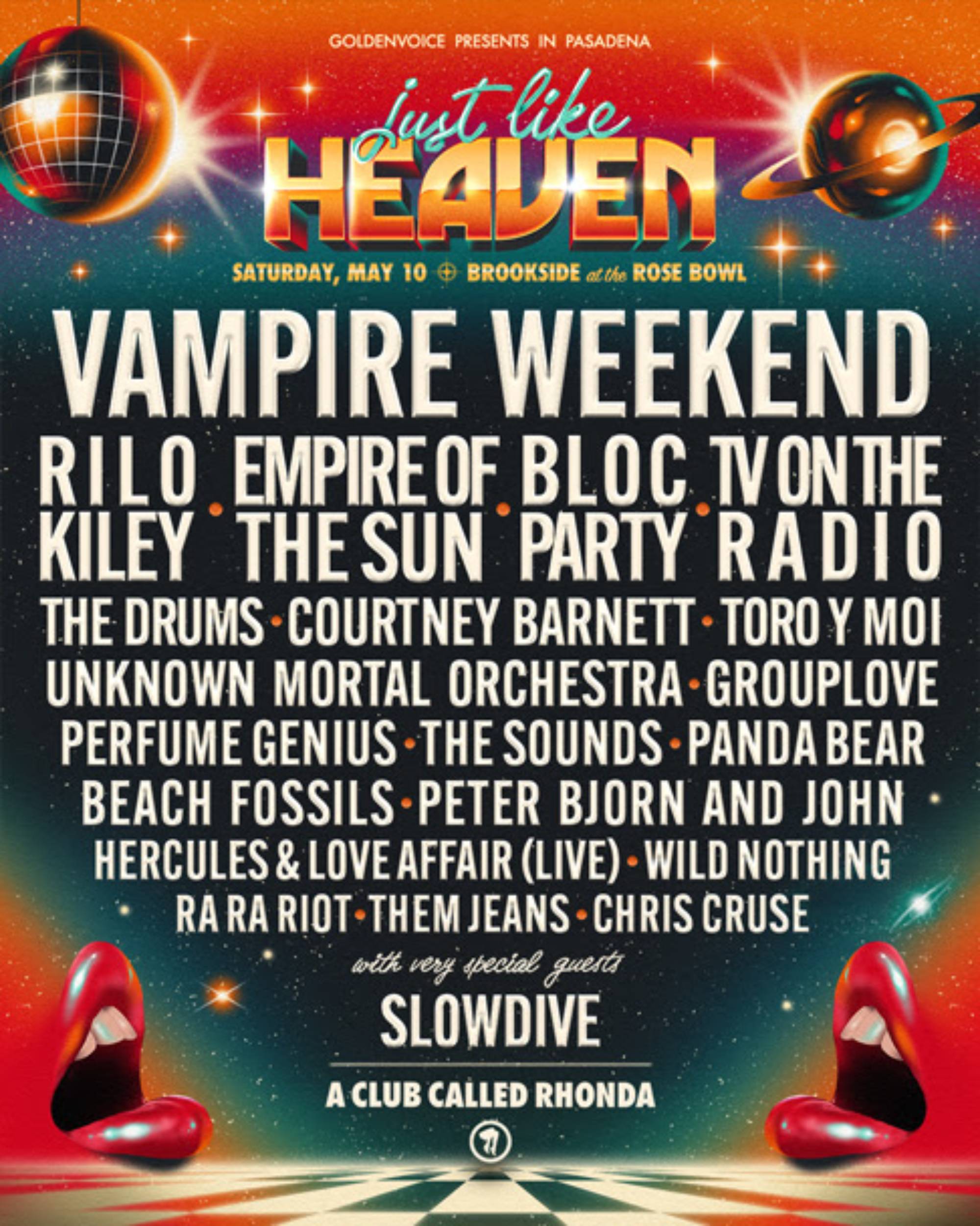 Just like the Heaven Festival lineup. Credit: Press