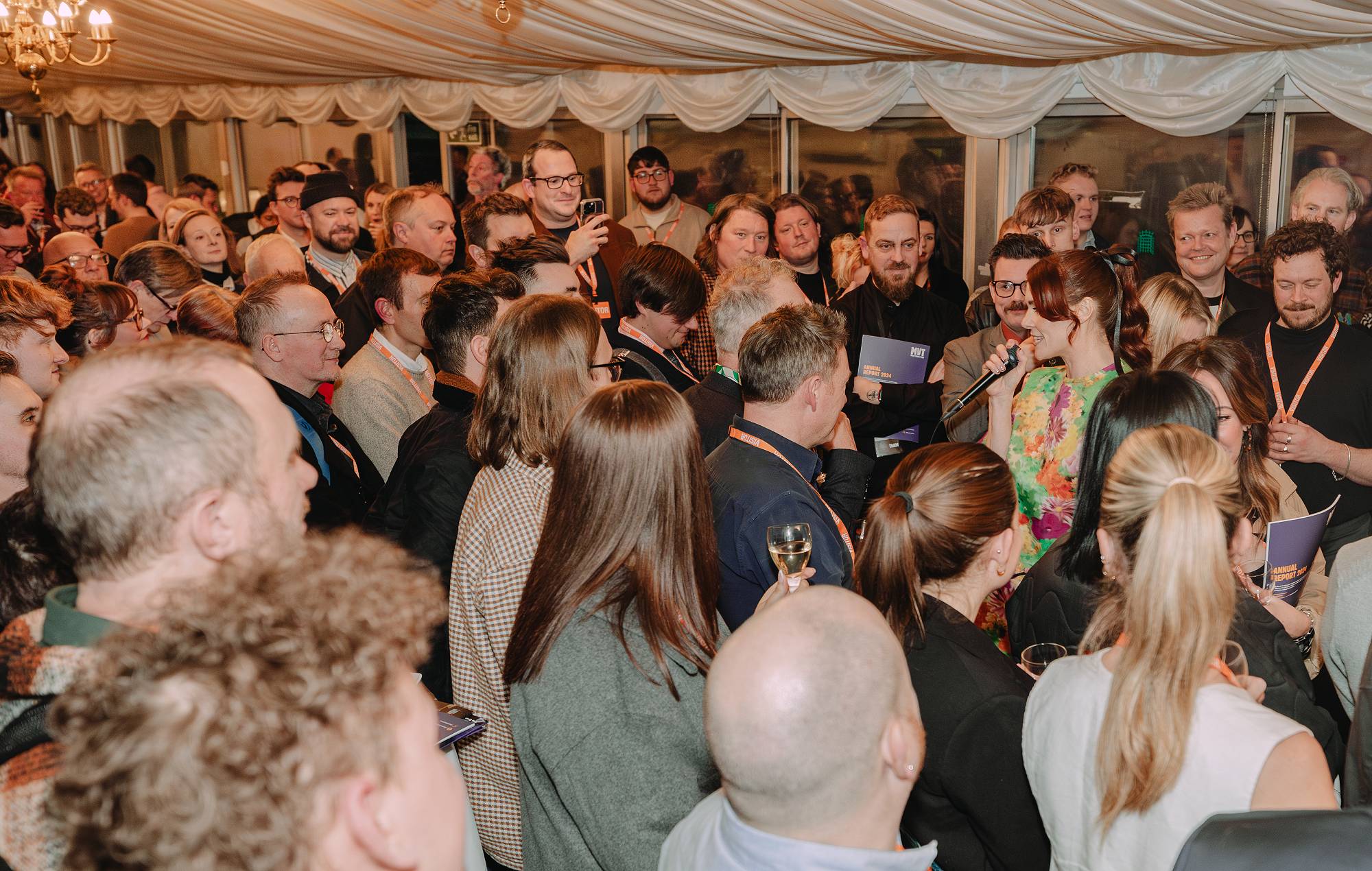 Kate Nash performs at the launch of the Music Venue Trust's annual report for 2024. Credit: Music Venue Trust/Press