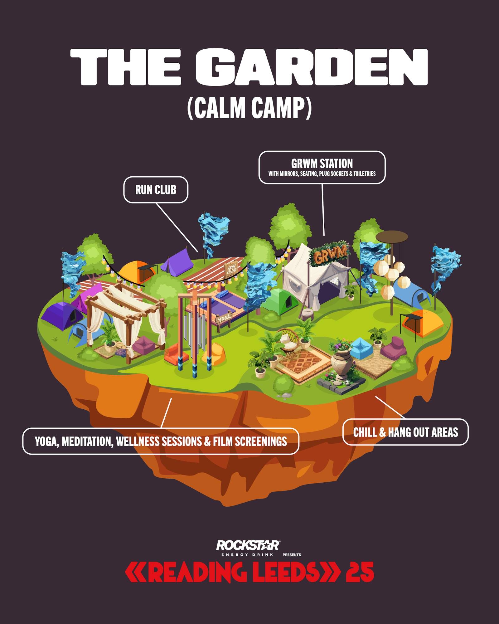 New camping areas have been revealed in a "world-first" shake-up for Reading & Leeds 2025. Credit: Press