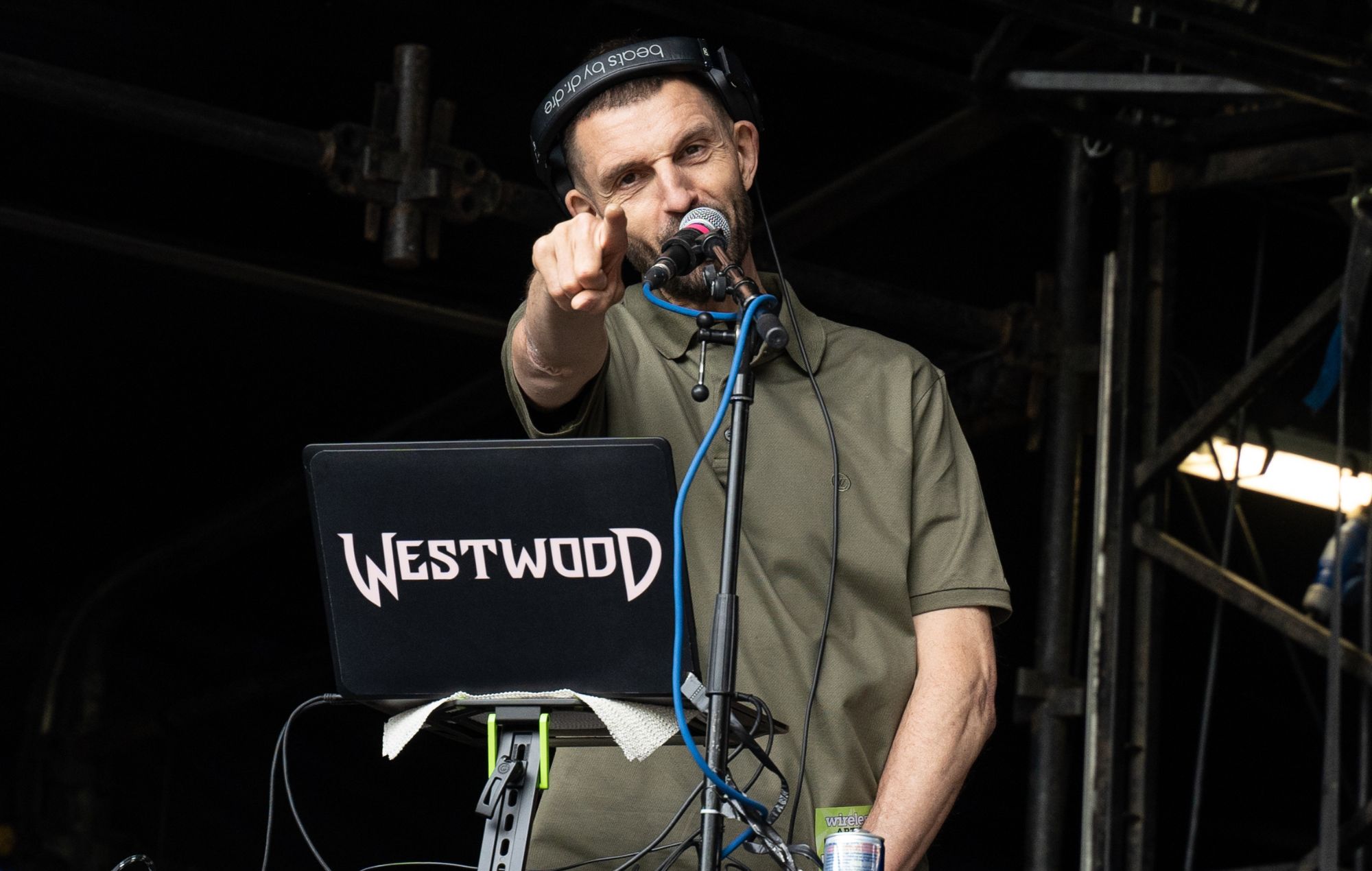 Tim Westwood performs on stage during the 2019 wireless festival on July 7, 2019 in London