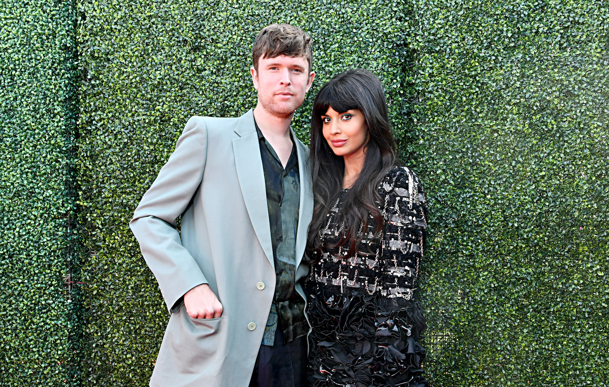 James Blake and Jameela Jamil