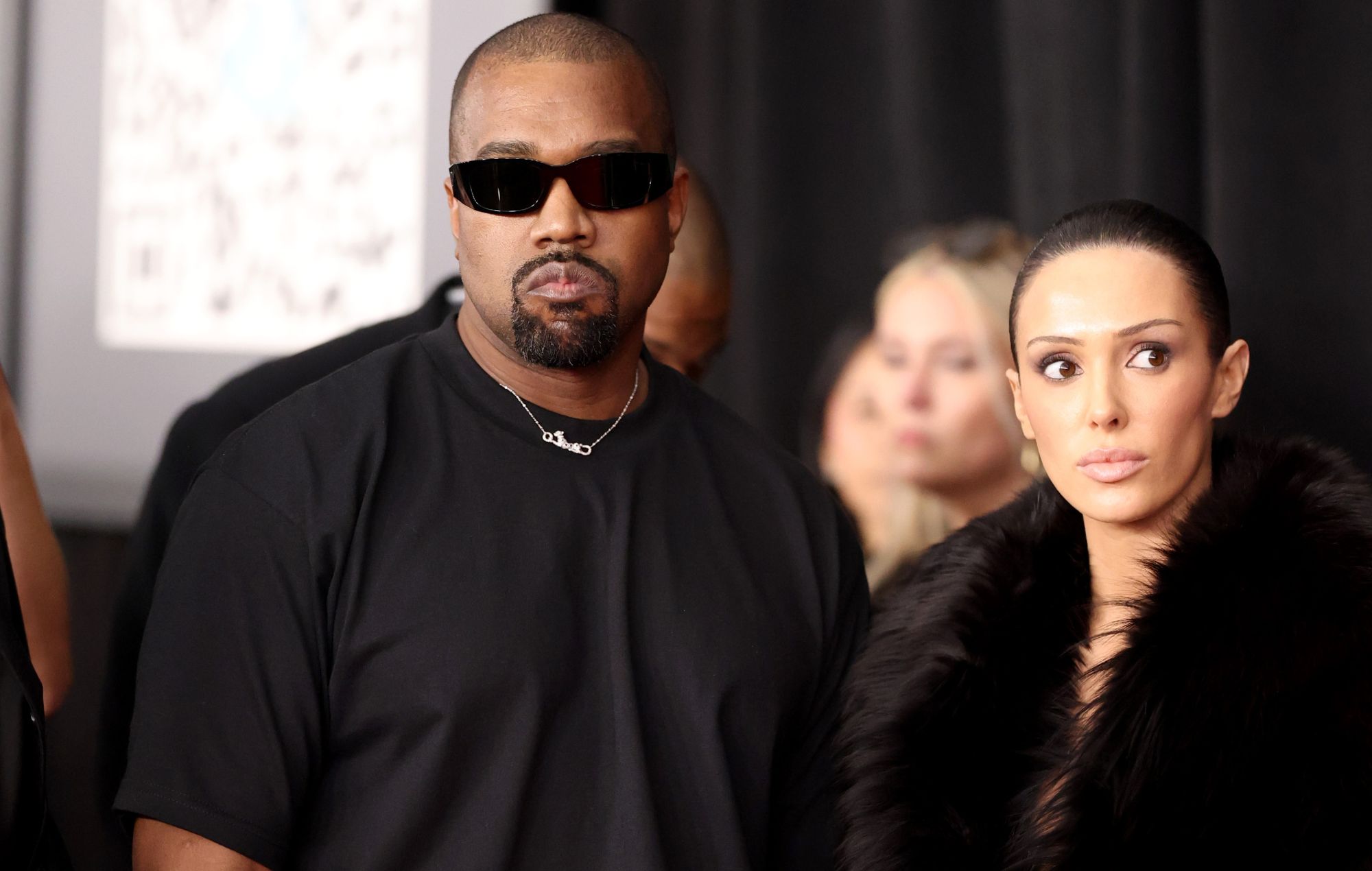 Kanye West and Bianca Taksori visit the 67th annual Grammy awards