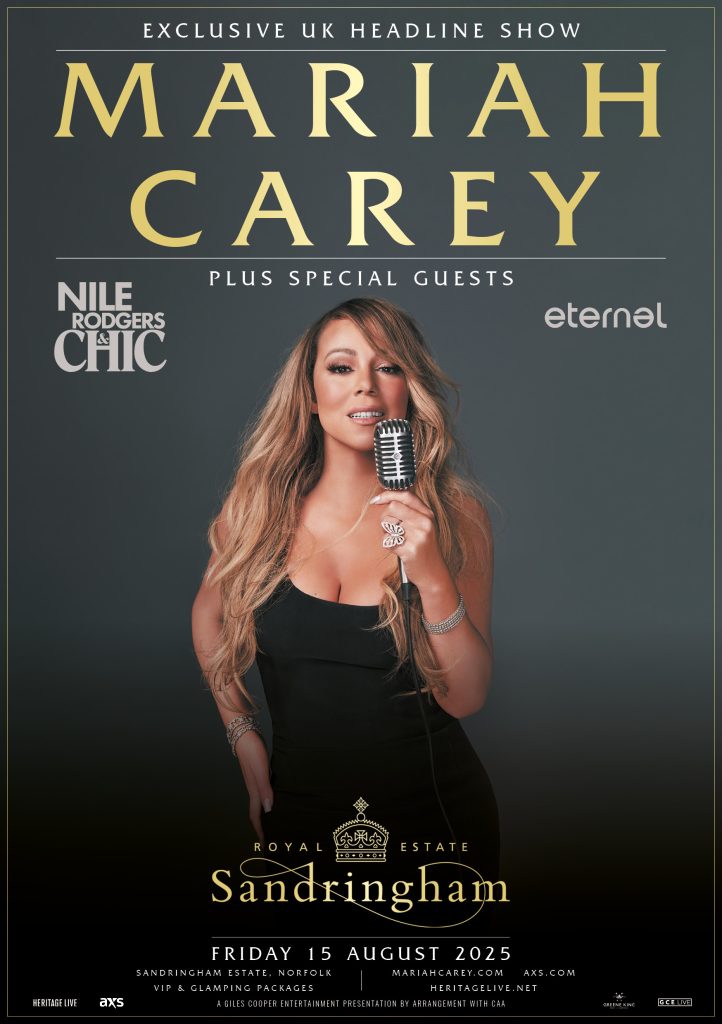 Mariah Carey booked a British show in Royal Sandringham Estate