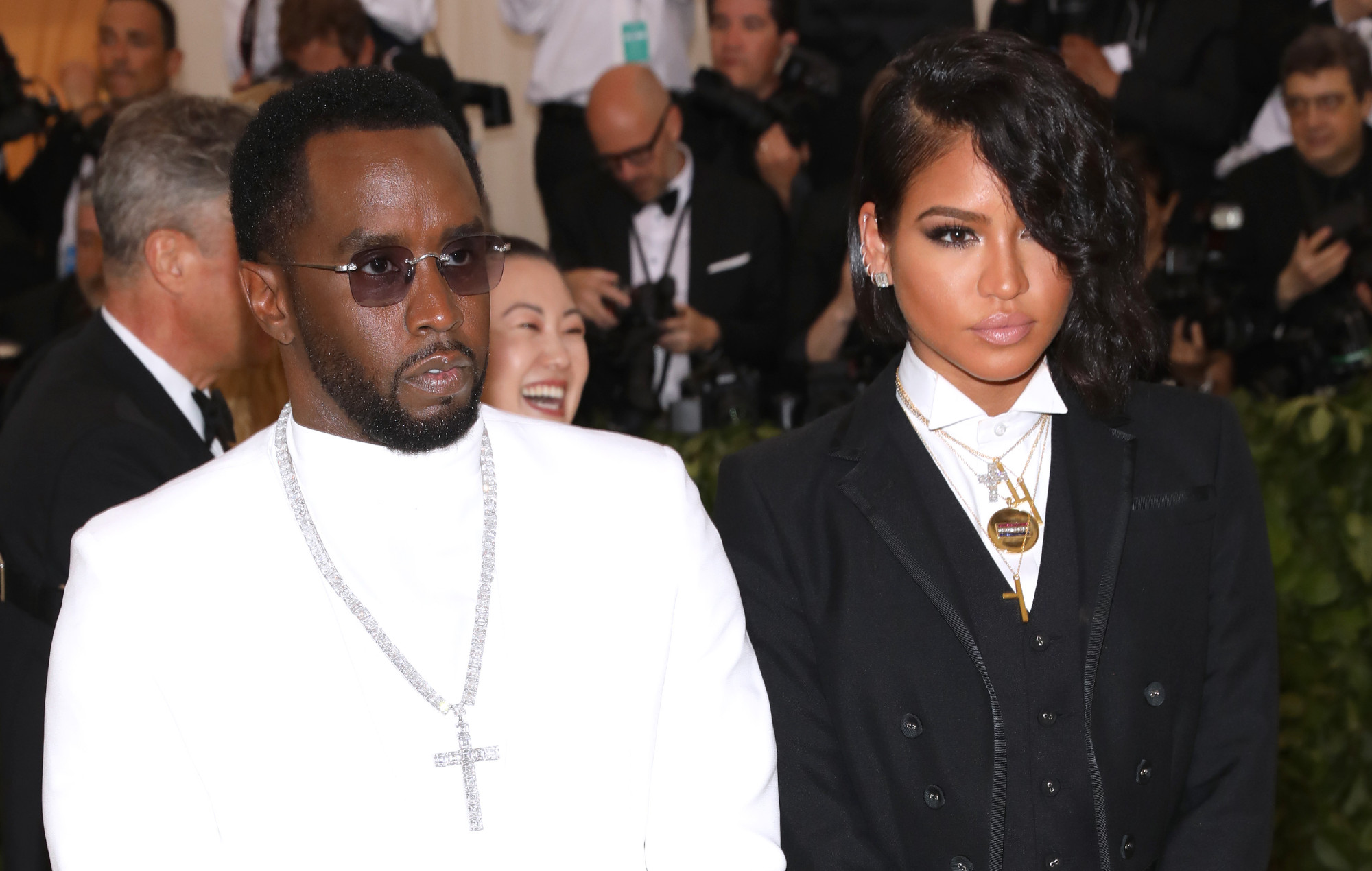 Sean "Didi" Combs and Cassie Ventura at the 2018 Met Gala. Credit: Amy Soussman/WWD/Penske Media via Getty Images