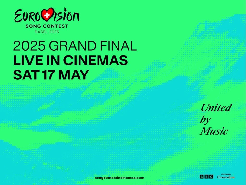 Grand -final of the Eurovision Song Contest will be broadcast live in the cinemas of Great Britain